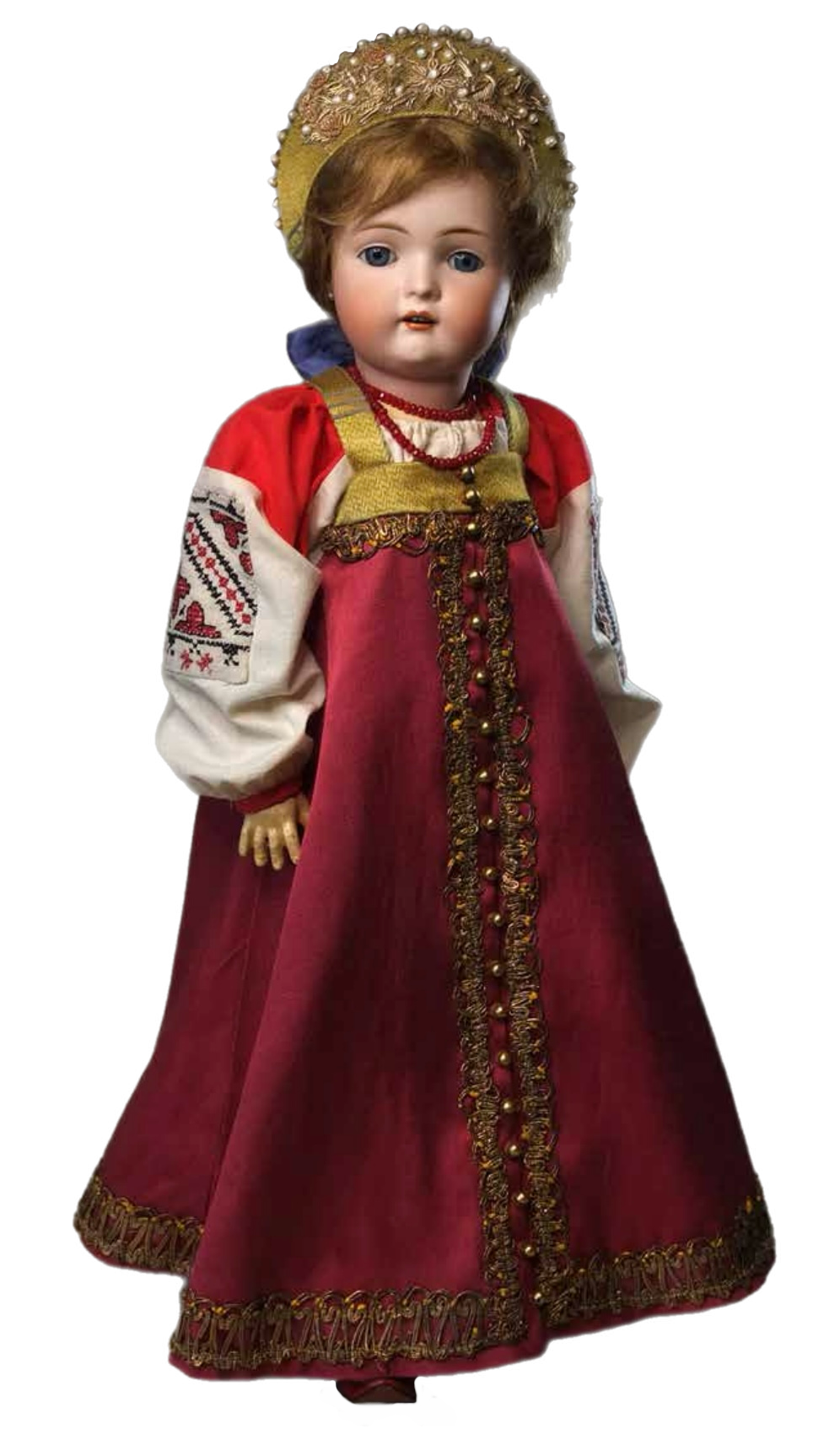Кукла в народном костюме от Натальи Курочкиной из рубрики "Наряд для куклы"